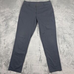 Birddogs Mens Navy Blue Khaki Pants with Built-in Liner Size 34x30